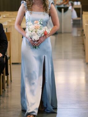 social bridesmaid dresses Bridesmaids | | Social Bridesmaids Asymmetric One Shoulder Satin Column Dress Pink Desert Rose Guest dresses